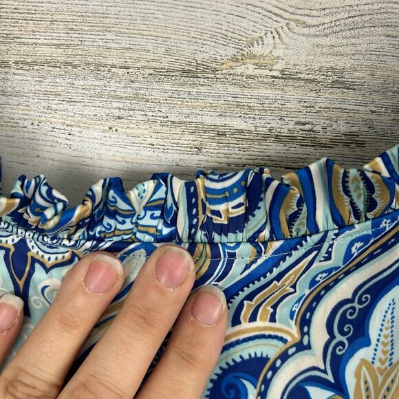 Lane Bryant womens plus size 14/16 Cap Flutter-Sleeve Satin Knit Top new short - Picture 7 of 7